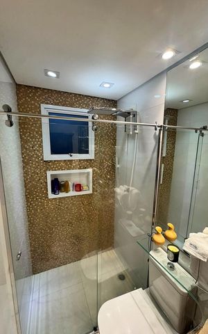 Apartamento à venda com 57m², 2 quartos e 1 vagaBanheiro