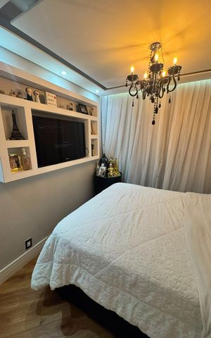 Apartamento à venda com 57m², 2 quartos e 1 vagaQuarto
