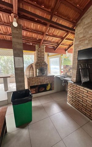 Apartamento à venda com 57m², 2 quartos e 1 vagaChurrasqueira