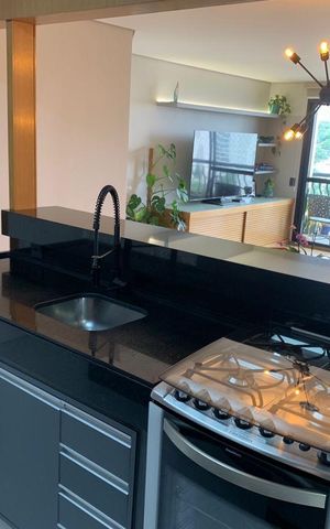Apartamento à venda com 87m², 3 quartos e 2 vagas Apartamento à venda com 87m², 3 quartos e 2 vagasCozinha