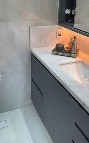Apartamento à venda com 87m², 3 quartos e 2 vagas Apartamento à venda com 87m², 3 quartos e 2 vagasBanheiro