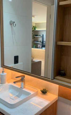 Apartamento à venda com 87m², 3 quartos e 2 vagas Apartamento à venda com 87m², 3 quartos e 2 vagasBanheiro