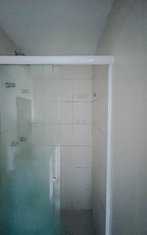 Apartamento à venda com 45m², 1 quarto e sem vagaBanheiro da Suíte