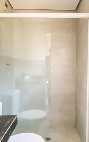 Studio para alugar com 30m², 1 quarto e sem vaga Studio para alugar com 30m², 1 quarto e sem vagaBanheiro