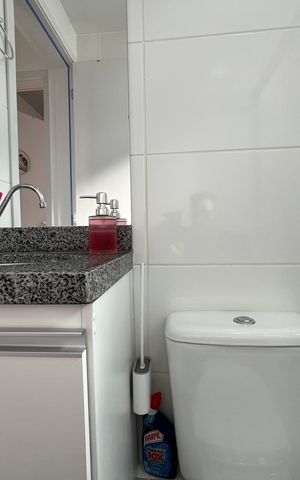Apartamento para alugar com 50m², 2 quartos e 1 vaga Apartamento para alugar com 50m², 2 quartos e 1 vagaBanheiro Social