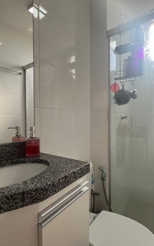 Apartamento para alugar com 50m², 2 quartos e 1 vaga Apartamento para alugar com 50m², 2 quartos e 1 vagaBanheiro Social