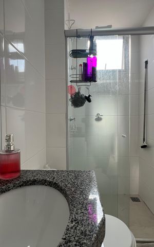 Apartamento para alugar com 50m², 2 quartos e 1 vaga Apartamento para alugar com 50m², 2 quartos e 1 vagaBanheiro Social