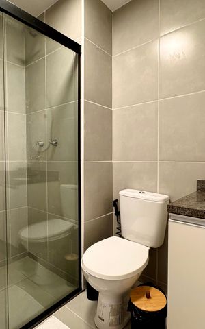 Studio para alugar com 32m², 1 quarto e sem vaga
