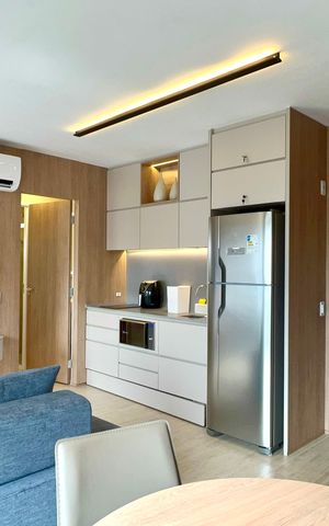 Apartamento à venda com 37m², 1 quarto e sem vaga Apartamento à venda com 37m², 1 quarto e sem vagaSala de Jantar