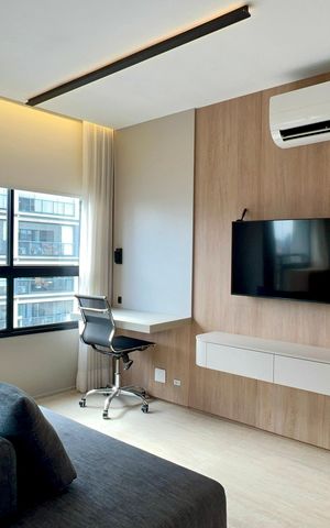 Apartamento à venda com 37m², 1 quarto e sem vaga Apartamento à venda com 37m², 1 quarto e sem vagaSala de TV