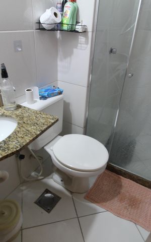 Apartamento à venda com 62m², 2 quartos e 1 vagaBanheiro Social