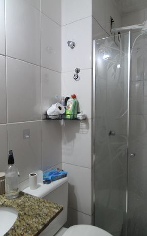 Apartamento à venda com 62m², 2 quartos e 1 vagaBanheiro Social