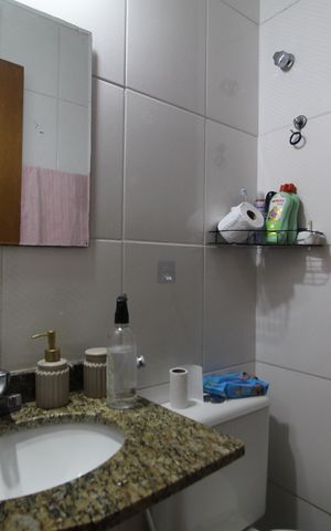 Apartamento à venda com 62m², 2 quartos e 1 vagaBanheiro Social