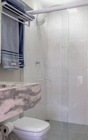 Apartamento para alugar com 42m², 1 quarto e sem vaga Apartamento para alugar com 42m², 1 quarto e sem vagaBanheiro