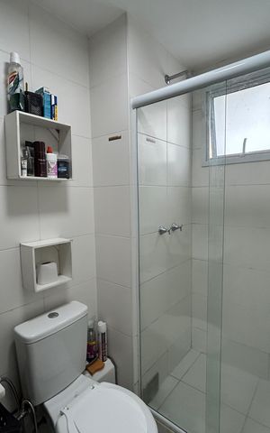 Apartamento à venda com 75m², 2 quartos e 1 vagaBanheiro da Suíte