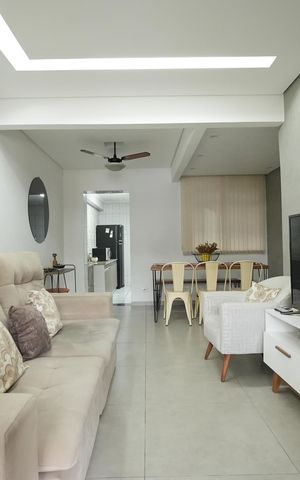 Casa à venda com 88m², 2 quartos e sem vagaSala