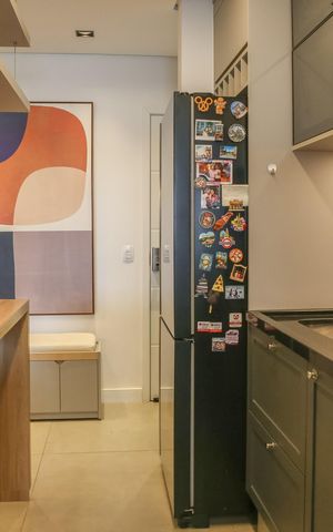 Apartamento para alugar com 67m², 2 quartos e 2 vagas Apartamento para alugar com 67m², 2 quartos e 2 vagasCozinha e Área de Serviço