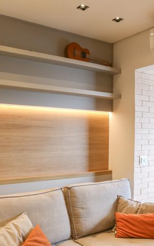 Apartamento para alugar com 67m², 2 quartos e 2 vagas Apartamento para alugar com 67m², 2 quartos e 2 vagasSala
