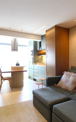 Apartamento para alugar com 50m², 1 quarto e sem vagaSala/Cozinha