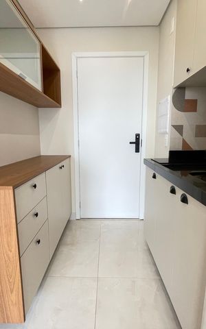 Studio à venda com 23m², 1 quarto e sem vagaCozinha