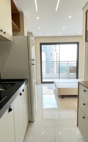 Studio à venda com 23m², 1 quarto e sem vagaCozinha