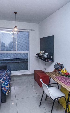 Apartamento para alugar com 35m², 1 quarto e sem vaga Apartamento para alugar com 35m², 1 quarto e sem vagasala e cozinha compartilhadas_3