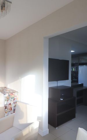 Apartamento para alugar com 48m², 1 quarto e 1 vagaSacada