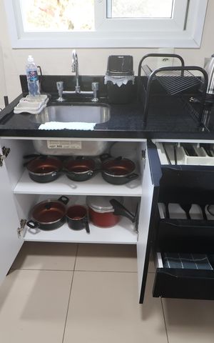 Apartamento para alugar com 48m², 1 quarto e 1 vagaCozinha e Área de Serviço