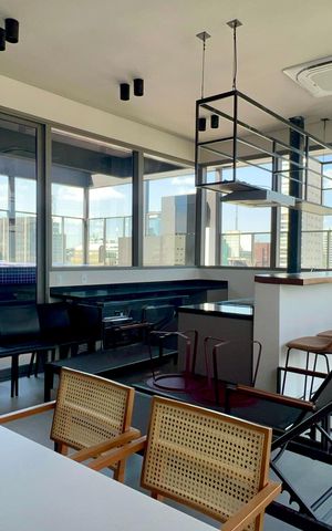 Studio à venda com 25m², 1 quarto e sem vaga Studio à venda com 25m², 1 quarto e sem vagaSalão de Festas