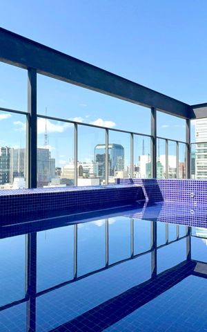 Studio à venda com 25m², 1 quarto e sem vaga Studio à venda com 25m², 1 quarto e sem vagaPiscina