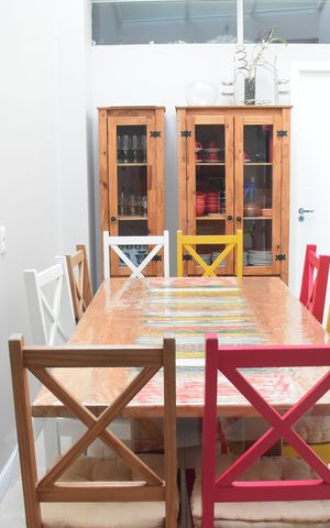 Casa para alugar com 168m², 3 quartos e 2 vagasMesa sala de jantar