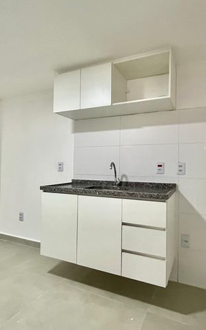 Studio para alugar com 30m², 1 quarto e sem vaga Studio para alugar com 30m², 1 quarto e sem vagaCozinha