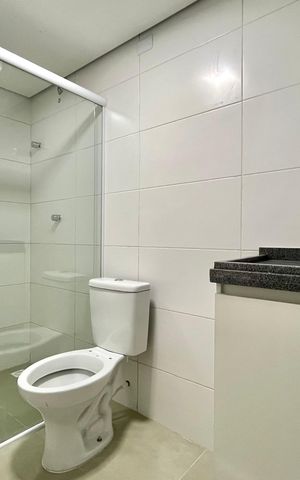 Studio para alugar com 30m², 1 quarto e sem vaga Studio para alugar com 30m², 1 quarto e sem vagaBanheiro