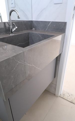 Apartamento para alugar com 58m², 2 quartos e 1 vagaBanheiro Social
