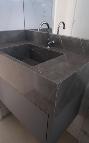 Apartamento para alugar com 58m², 2 quartos e 1 vagaBanheiro Social