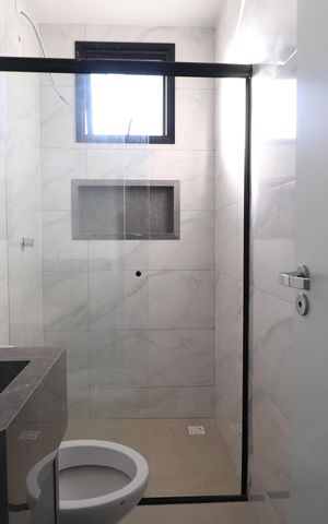 Apartamento para alugar com 58m², 2 quartos e 1 vagaBanheiro do Quarto 2