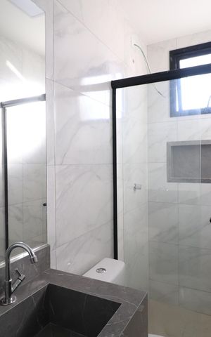 Apartamento para alugar com 58m², 2 quartos e 1 vagaBanheiro do Quarto 2