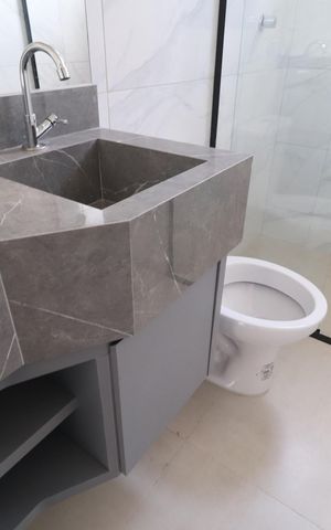 Apartamento para alugar com 58m², 2 quartos e 1 vagaBanheiro do Quarto 2