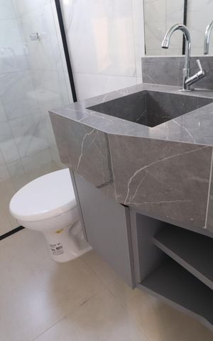Apartamento para alugar com 58m², 2 quartos e 1 vagaBanheiro do Quarto 2