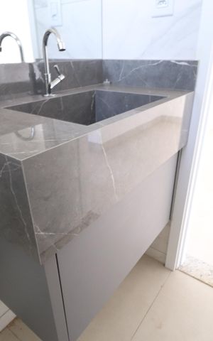 Apartamento para alugar com 58m², 2 quartos e 1 vagaBanheiro Social