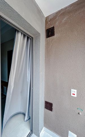 Studio para alugar com 31m², 1 quarto e sem vagaVaranda