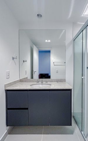 Studio para alugar com 31m², 1 quarto e sem vagaBanheiro