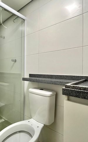 Studio para alugar com 30m², 1 quarto e sem vaga Studio para alugar com 30m², 1 quarto e sem vagaBanheiro