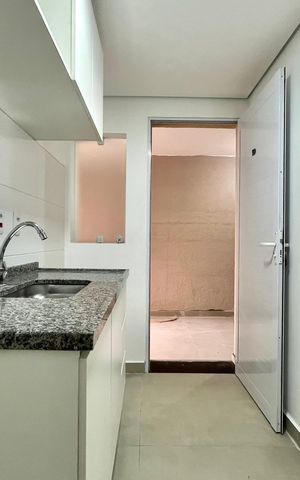 Studio para alugar com 30m², 1 quarto e sem vaga Studio para alugar com 30m², 1 quarto e sem vagaCozinha