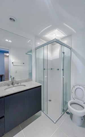Studio para alugar com 31m², 1 quarto e sem vagaBanheiro