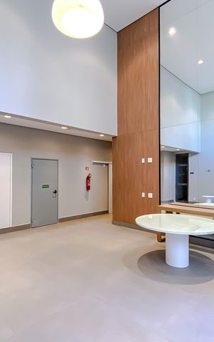 Studio para alugar com 31m², 1 quarto e sem vaga Studio para alugar com 31m², 1 quarto e sem vagaHall de entrada
