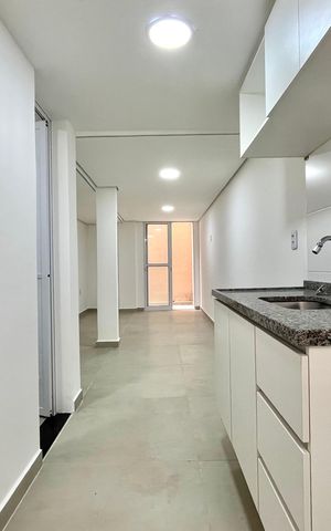 Studio para alugar com 30m², 1 quarto e sem vaga Studio para alugar com 30m², 1 quarto e sem vagaCozinha