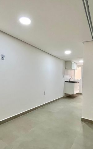 Studio para alugar com 30m², 1 quarto e sem vaga Studio para alugar com 30m², 1 quarto e sem vagaSala/Quarto