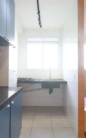 Apartamento para alugar com 47m², 2 quartos e 1 vaga