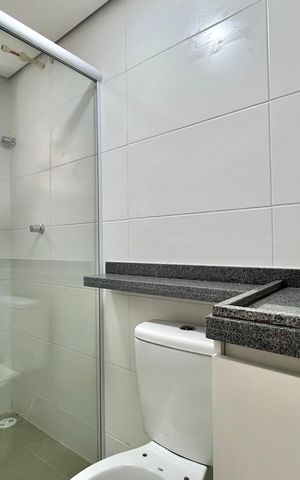 Studio para alugar com 30m², 1 quarto e sem vaga Studio para alugar com 30m², 1 quarto e sem vagaBanheiro